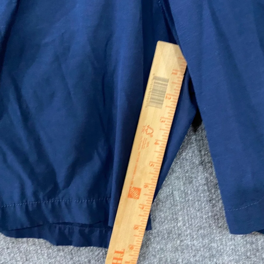 Banana Republic Mens Core Temp Shorts Navy Blue Stretch Ripstop Size 34 1559922